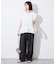 crinkle crinkle crinkle SLOBE別注 front tapestry 2way blouse