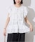 crinkle crinkle crinkle SLOBE別注 front tapestry 2way blouse