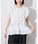 crinkle crinkle crinkle SLOBE別注 front tapestry 2way blouse