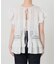 crinkle crinkle crinkle SLOBE別注 front tapestry 2way blouse