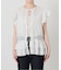 crinkle crinkle crinkle SLOBE別注 front tapestry 2way blouse