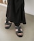L/UCCA/ルッカ フラットサンダル  LU-08D