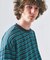 メランジ ボーダーTシャツ