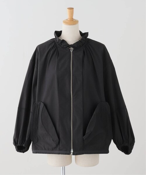 【新品　タグ付】IENA ギャザーブルゾン VERMEIL par iena｜《追加》ノーカラーギャザーZIPブルゾン | Rakuten