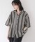 HUNAR×417 クロシェシャツ