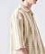 HUNAR×417 クロシェシャツ