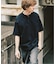 トーナルステッチ ヘンリーネックTシャツ