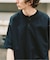 トーナルステッチ ヘンリーネックTシャツ