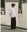 トーナルステッチ ヘンリーネックTシャツ