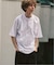 トーナルステッチ ヘンリーネックTシャツ