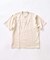 トーナルステッチ ヘンリーネックTシャツ