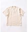 トーナルステッチ ヘンリーネックTシャツ