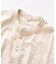 トーナルステッチ ヘンリーネックTシャツ