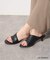 LE VERNIS/ル・ベルニ Toe ring sandals