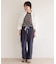Plus by ONIT/オニット SLOBE別注 2way パイルパンツ