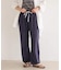 Plus by ONIT/オニット SLOBE別注 2way パイルパンツ