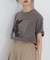 Lundi×FRUIT OF THE LOOM×SLOBE別注 フォトTシャツ