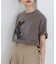 Lundi×FRUIT OF THE LOOM×SLOBE別注 フォトTシャツ