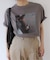 Lundi×FRUIT OF THE LOOM×SLOBE別注 フォトTシャツ