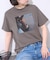 Lundi×FRUIT OF THE LOOM×SLOBE別注 フォトTシャツ