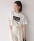 Lundi×FRUIT OF THE LOOM×SLOBE別注 フォトTシャツ