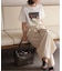 Lundi×FRUIT OF THE LOOM×SLOBE別注 フォトTシャツ