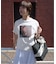 Lundi×FRUIT OF THE LOOM×SLOBE別注 フォトTシャツ