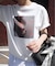 Lundi×FRUIT OF THE LOOM×SLOBE別注 フォトTシャツ