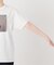 Lundi×FRUIT OF THE LOOM×SLOBE別注 フォトTシャツ