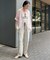 《シリーズあり》リネンコットンBOXシャツ
