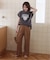 Champion/チャンピオン SLOBE別注 フレンチスリーブロゴTシャツ