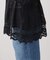 normment/ノーメント COTTON LACE GATHER TUNIC S26S-1545