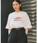 UMBRO×417 USA26 FLAG LOGO TEE