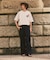 UMBRO×417 USA26 BALL LOGO TEE