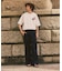 UMBRO×417 USA26 BALL LOGO TEE