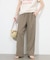 《3サイズ展開/追加2》フィブリルストライプリラックスパンツ