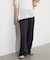 《3サイズ展開/追加2》フィブリルストライプリラックスパンツ