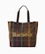 Barbour / バブアー telfield tartan tote bag