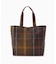 Barbour / バブアー telfield tartan tote bag