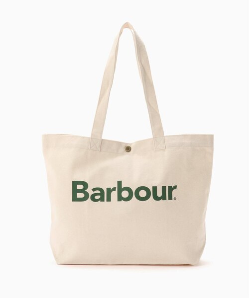 Barbour / バブアー logo tote bag｜フォーワンセブン スローブイエナ 