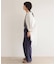 《追加》Plus by ONIT/オニット SLOBE別注 2way パイルパンツ