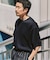 ネックジャカード クールタッチTシャツ
