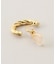 LAPUIS/ラピュイ Twist Hoop イヤリング 254-220109