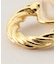 LAPUIS/ラピュイ Twist Hoop イヤリング 254-220109