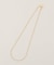 LAPUIS/ラピュイ SV925 Ring Chain ネックレス 254-220118