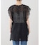 Lace layered チュニックブラウス