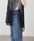 Lace layered チュニックブラウス