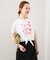 GDC/ガールズデパートメントクラブ プリントKNOT TEE GDC26A009