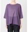 《シリーズあり》コットンシルクハーフスリーブニット