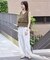 《WEB限定カラーあり》2WAYペプラムフリル ノースリーブブラウス